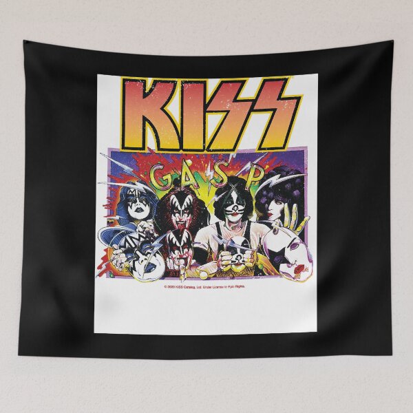 Item preview, Kiss-Gasp Tee Unmaskeds designed and sold by StanleyJames35.
