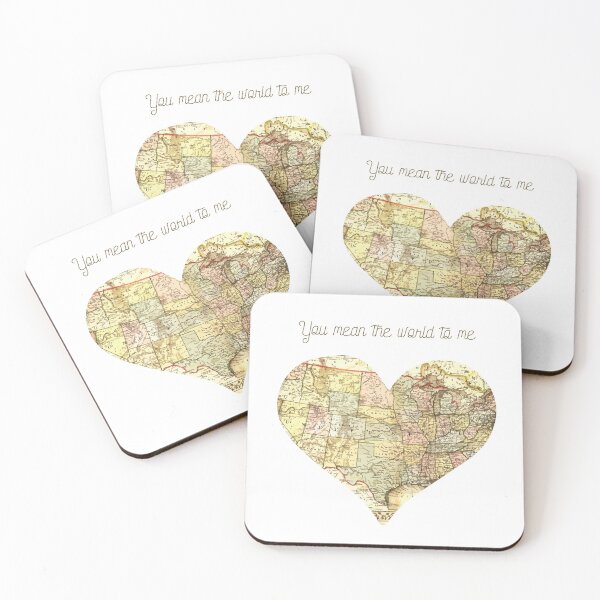 Item preview, You Mean the World to Me designed and sold by mschubbybunny.