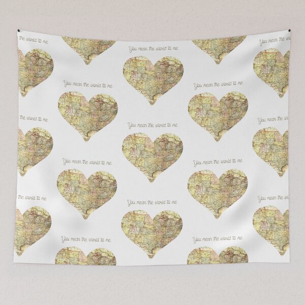 Item preview, You Mean the World to Me designed and sold by mschubbybunny.