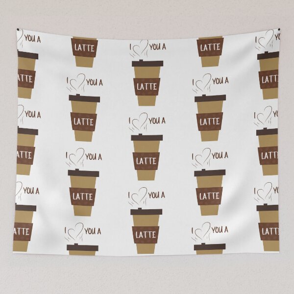 Item preview, I Love You A Latte designed and sold by mschubbybunny.