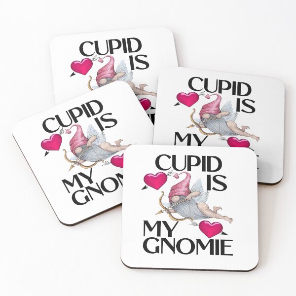 Item preview, Cupid Is My Gnomie - Cupid Gnome designed and sold by Wheeler-Styl3.
