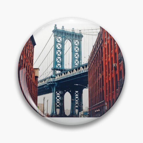 Item preview, Manhattan Bridge DUMBO Brooklyn Bridge NYC New York City Classic designed and sold by CuddleStore.
