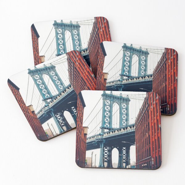 Item preview, Manhattan Bridge DUMBO Brooklyn Bridge NYC New York City Classic designed and sold by CuddleStore.