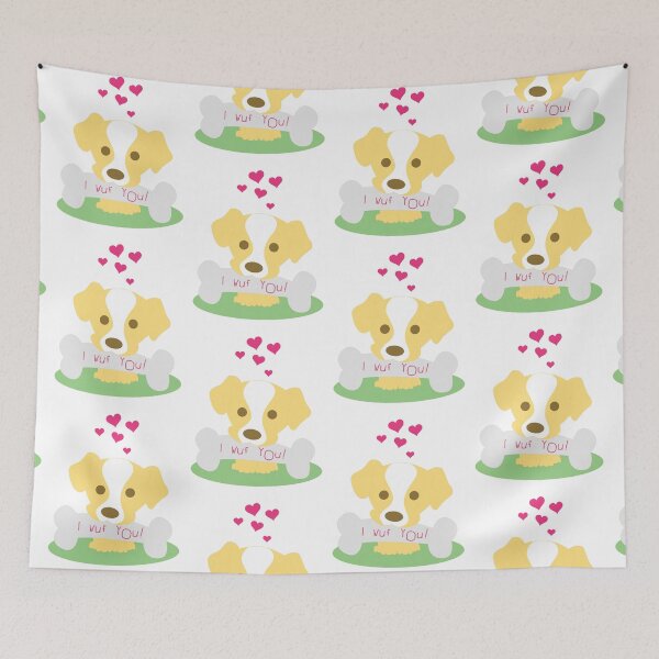 Item preview, I Wuf You! designed and sold by mschubbybunny.