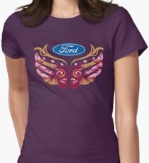 Cares Breast Cancer Women's Fitted T-Shirt