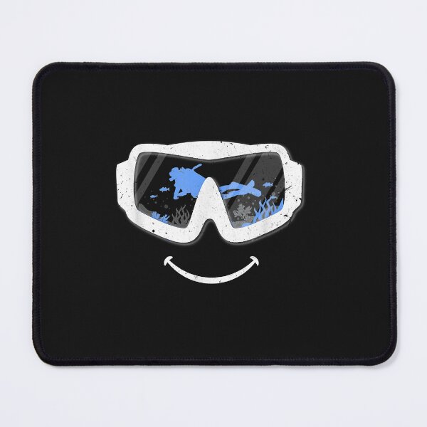 Item preview, Happy Diver Mask Scuba Diving Freediving  Man Woman designed and sold by AdrienDierckx.
