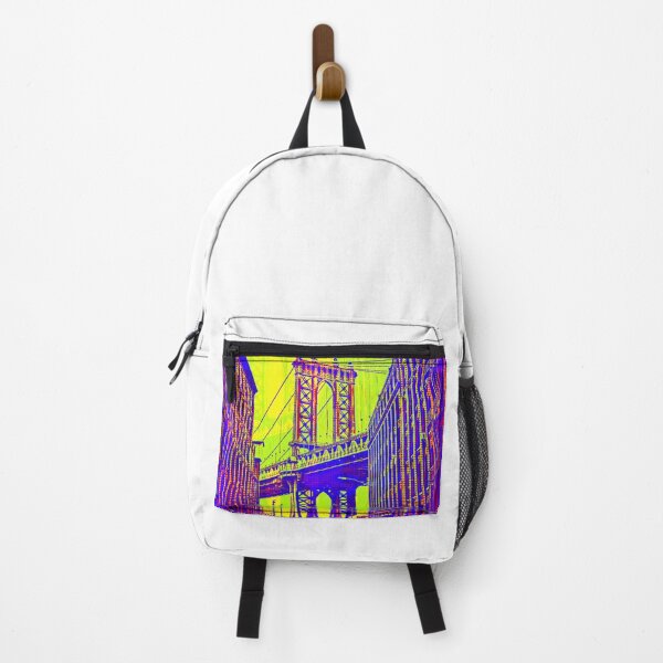 Item preview, Pop Art Manhattan Bridge DUMBO Brooklyn NYC New York City Classic designed and sold by CuddleStore.