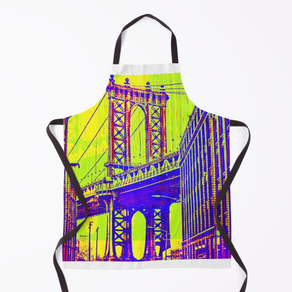 Item preview, Pop Art Manhattan Bridge DUMBO Brooklyn NYC New York City Classic designed and sold by CuddleStore.