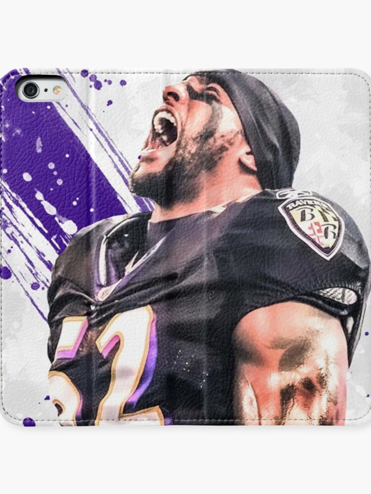 Ray Lewis Ravens  iPhone Wallet for Sale by beinaadams