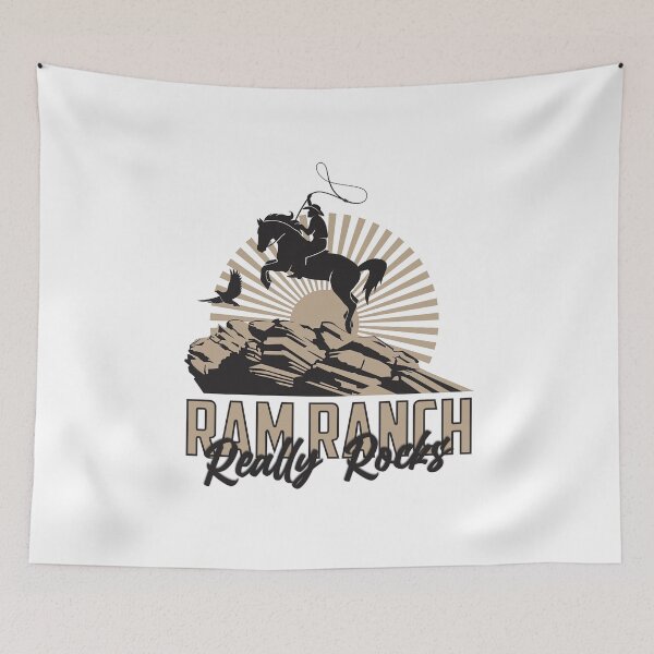Aperçu de l'œuvre Ram Ranch est vraiment génial, Ram Ranch, paroles de Ram Ranch créée et vendue par graphic-genie.