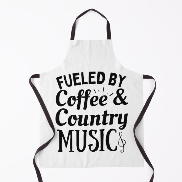 Item preview, Fueled by coffee and country music Funny Coffee And Country Music Sayings designed and sold by chetan786.