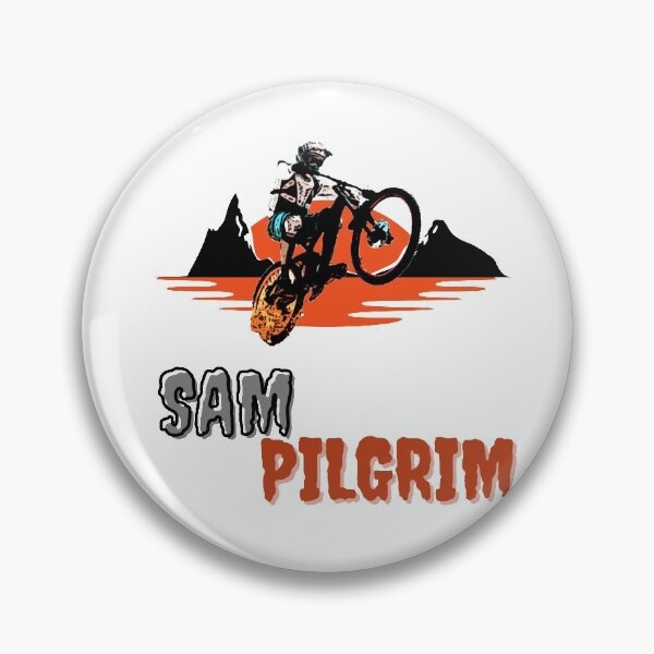 Artikelvorschau, Sam Pilgrim Mtb Fahrrad T-Shirt - Sam Pilgrim Sticker entworfen und verkauft von Marvellasy.