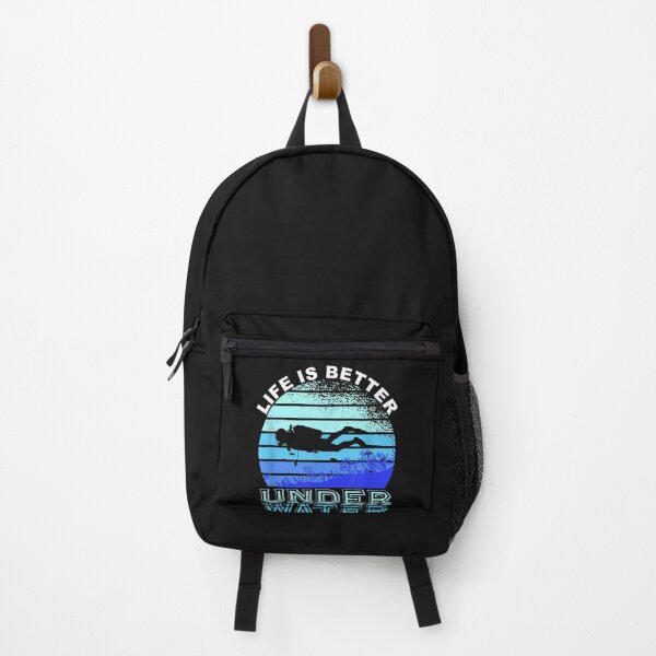 Item preview, Life Is Better Under Water Scuba Diver Gift Scuba Diving designed and sold by AdrienDierckx.