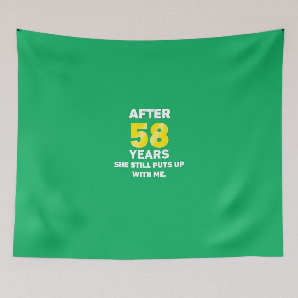 Item preview, After 58 Years She Still Puts Up With Me. designed and sold by AlwaysAwesome.