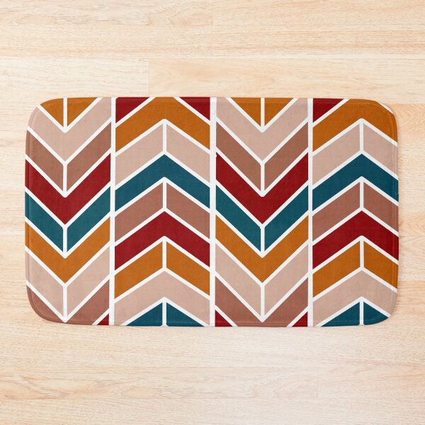 Item preview, Dark Palette Herringbone Pattern designed and sold by PeachyLitchi.