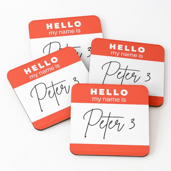 Item preview, Hello my name is Peter 3 designed and sold by dramadelyn.