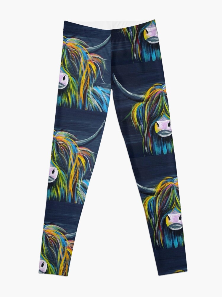 Teal Highland Cow Women's Activewear Leggings - Petite 24 inside leg –  Rainbows & Sprinkles