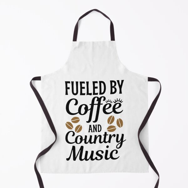Item preview,  Fueled by coffee and country music Funny Coffee And Country Music Sayings designed and sold by chetan786.