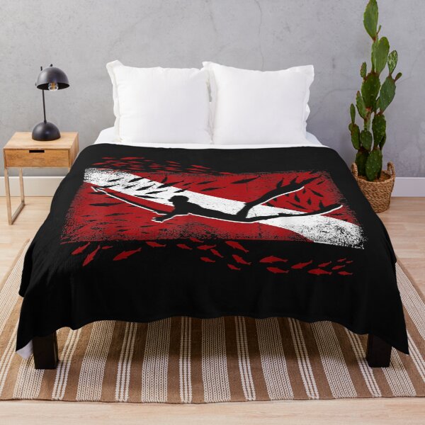 Item preview, Scuba Diver Flag Snorkeling Diving Freediving Spearfishing designed and sold by AdrienDierckx.