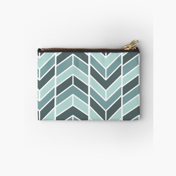 Item preview, Sea Shades Herringbone Pattern designed and sold by PeachyLitchi.