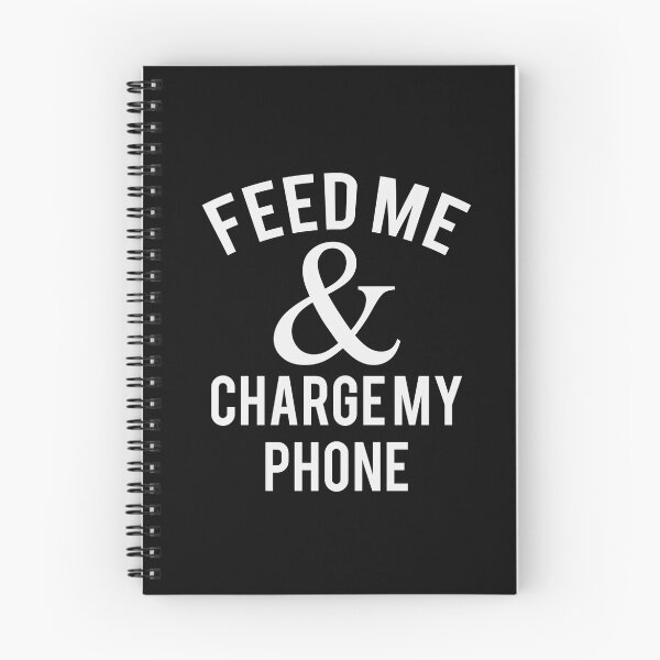 Item preview, Feed Me & Charge My Phone designed and sold by kjanedesigns.