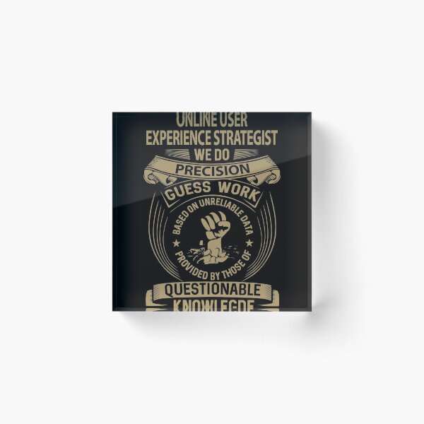 Item preview, Online User Experience Strategist T Shirt - We Do Precision Job Gift Item Tee designed and sold by smueller39.