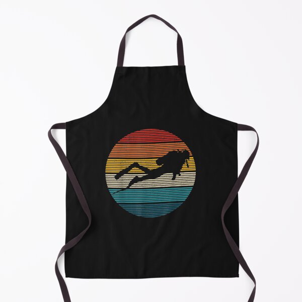 Aperçu de l'œuvre Scuba Diving - Vintage Retro Ocean Scuba Diver Gift créée et vendue par AdrienDierckx.