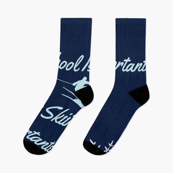 Item preview, School Is Important, But Skiing Is Importanter designed and sold by silveregale.