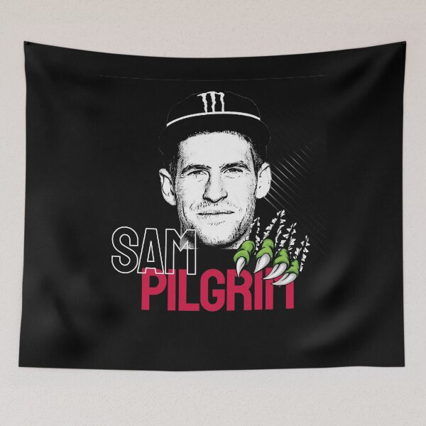 Item preview, Sam Pilgrim Tshirt - Sam Pilgrim MTB Bicycle Sticker designed and sold by Marvellasy.