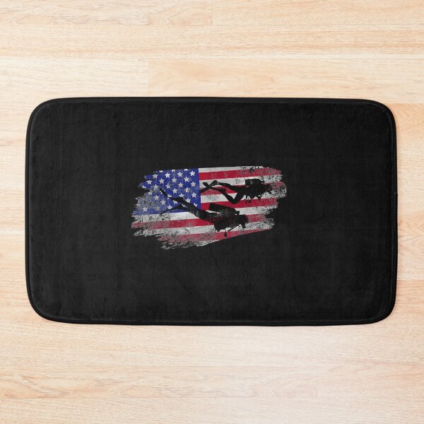 Item preview, Scuba Diving American Flag Diver Down Dive Flag Underwater designed and sold by AdrienDierckx.
