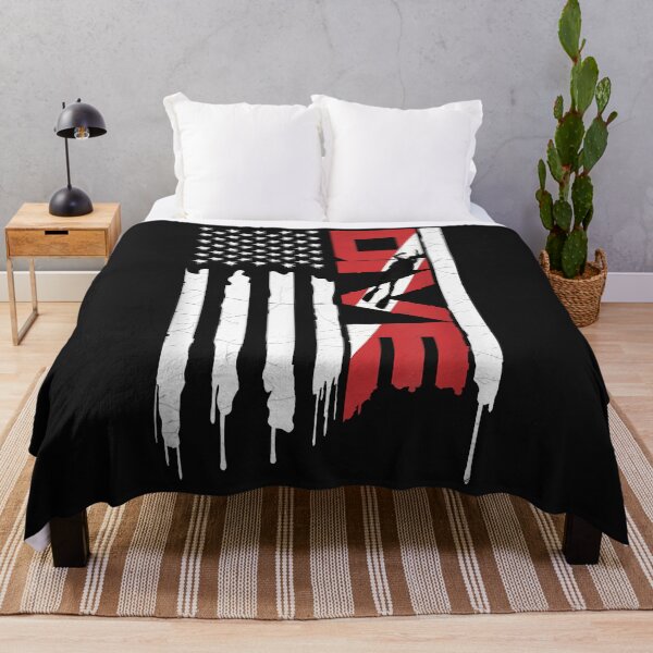 Item preview, Scuba Diving American Flag Vintage USA Diver designed and sold by AdrienDierckx.