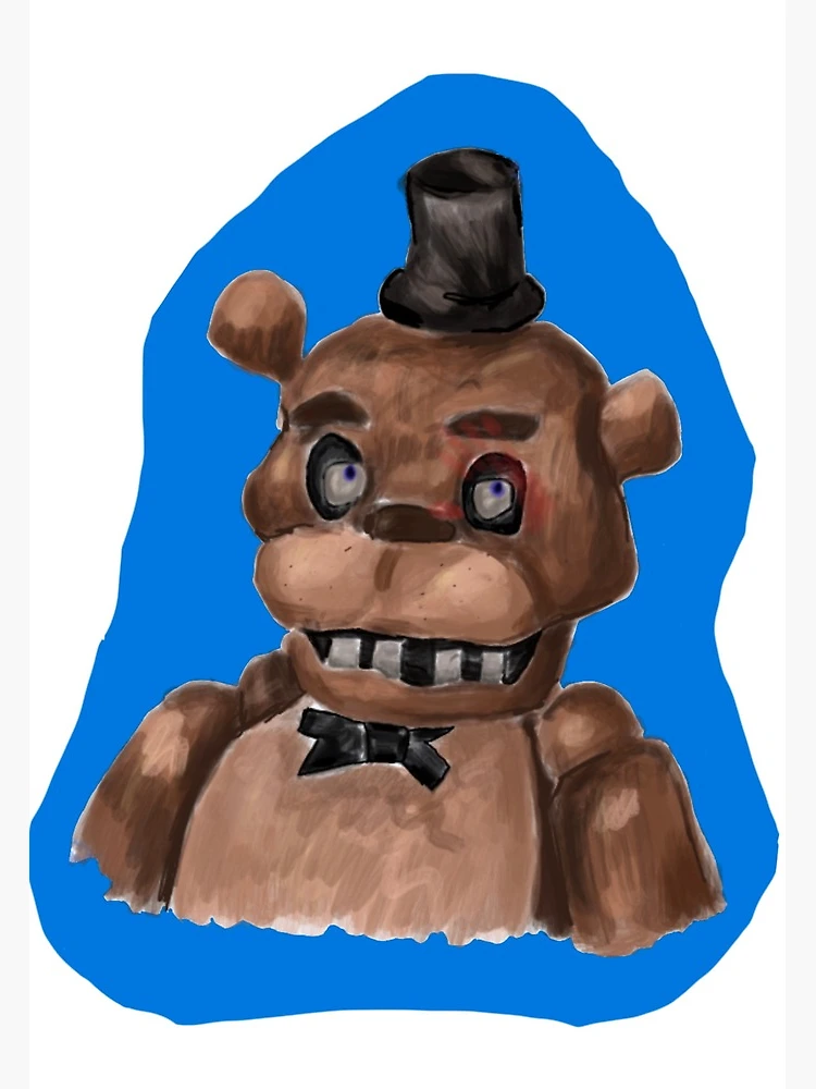 Freddy Fazbear - Five Nights at Freddy's Plus Greeting Card for