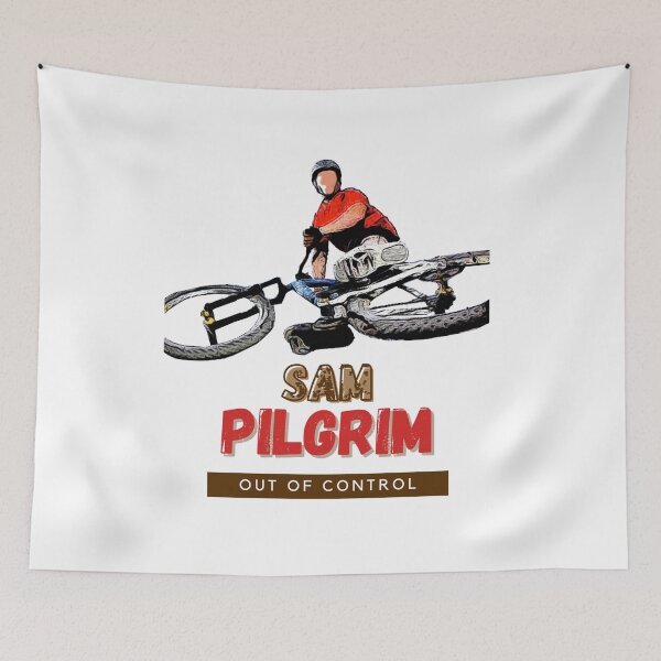 Item preview, Sam Pilgrim Mountain Bike Tshirt - Sam Pilgrim Mountain Out Of Control designed and sold by Marvellasy.