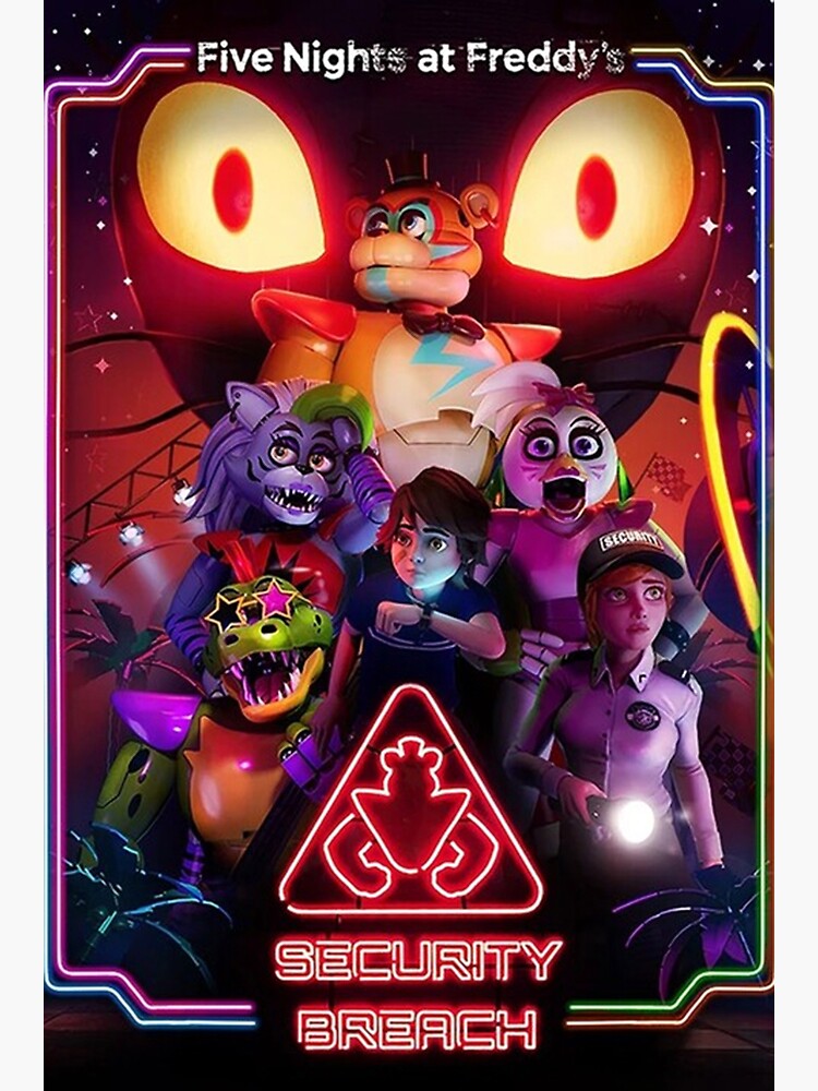 fnaf security breach  Poster for Sale by lojy-pink