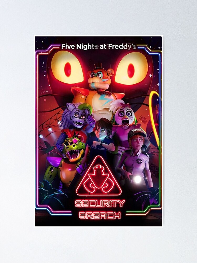 Fnaf Movie, Five Nights at Freddys movie Poster for Sale by