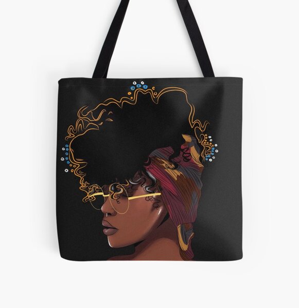 Black Girl Travel Bag Weekender Bag Black Girl Magic Black 