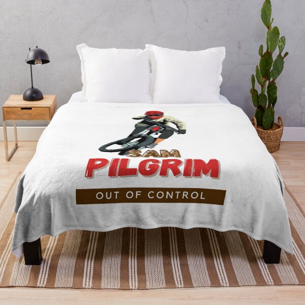 Artikelvorschau, Sam Pilgrim Downhill T-Shirt - Sam Pilgrim Mountainbike Sticker entworfen und verkauft von Marvellasy.
