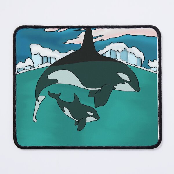 Item preview, Whale Mother Protector designed and sold by thecreatif.