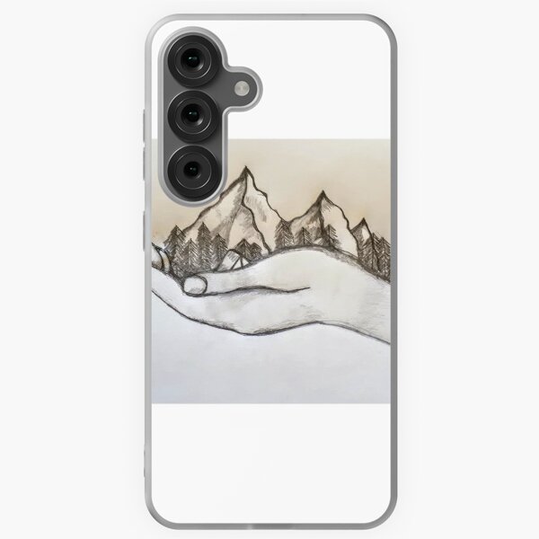 Item preview, Mountains in a hand.  designed and sold by Naomihills69.