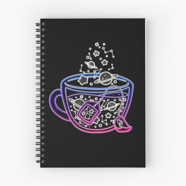 Item preview, Neon Galaxy Tea (Purple/pink) designed and sold by heysoleilart.