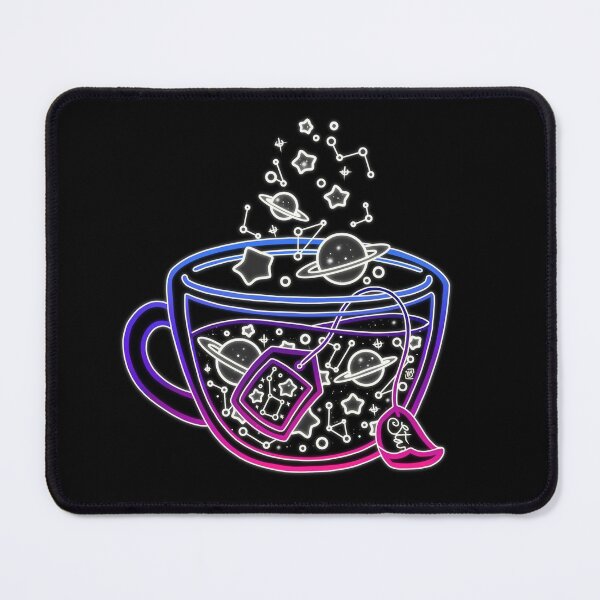 Item preview, Neon Galaxy Tea (Purple/pink) designed and sold by heysoleilart.
