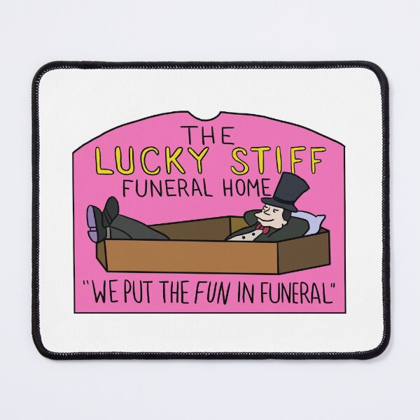 Item preview, Lucky Stiff Funeral Home designed and sold by mxllytxmms.