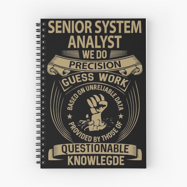 Item preview, Senior System Analyst T Shirt - We Do Precision Job Gift Item Tee designed and sold by natalinedk.