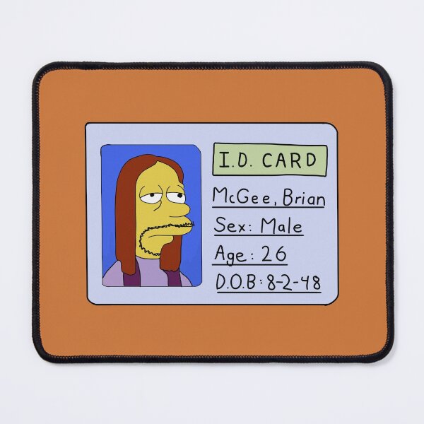 Item preview, My Name Was Brian McGhee | Simpsons Quote Gifts Wall Art Home Decor | @heckinfarout designed and sold by Two Otters Co.