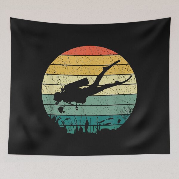 Item preview, Vintage Scuba Diving Ocean Diver designed and sold by AdrienDierckx.