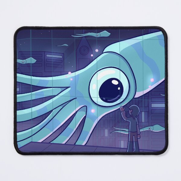 Item preview, Flying Squids in the Night designed and sold by AnizyArt.