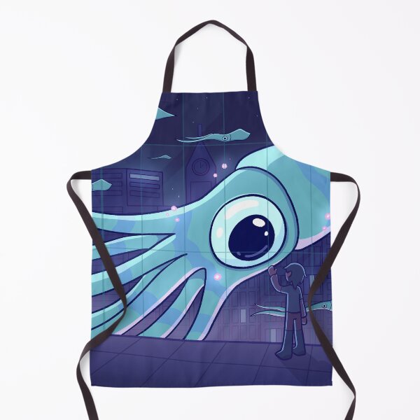 Item preview, Flying Squids in the Night designed and sold by AnizyArt.