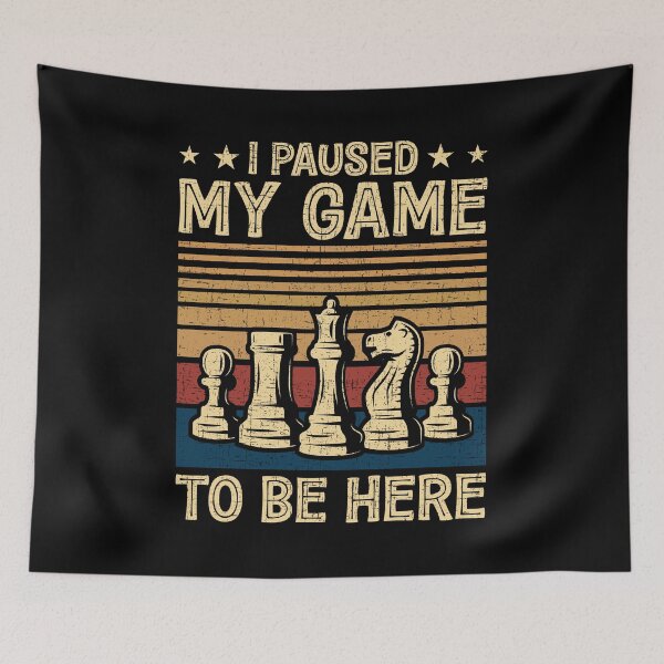 Item preview, I Paused My Game To Be Here Shirt, Chess Shirt, Chess Player Gift, Chess Master Shirt, Chess Player Shirt, Chess Lover Gift, Chess Gamer Tee designed and sold by aymob.