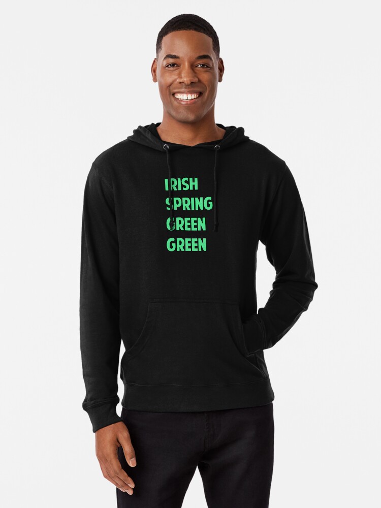 Irish spring green online green hoodie