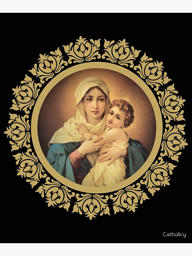 Our Lady of Schoenstatt Mother Thrice Admirable Catholic Canvas sold by ...